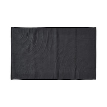 Time Banyo Paspası Siyah%100 Pamuk 50x80 Cm Açık Ceviz
