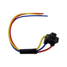 H4 Ampul Duyu Atom Far Fişi 1.5mm Kablolu Soketi