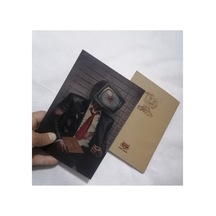 Owl Bag Özel Tasarım Vıntage Görünümlü Tv Head Man Desenli Defter Çok Renklı
