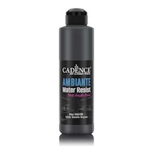 Cadence Ambiente Islak Zemin Boyası 250 Ml Metalik Siyah + 10 G Katalizör