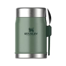 Stanley Classic Legendary Kaşıklı Yemek Termosu 0.40 Litre Hammertone Green Yeşil