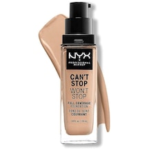 NYX Professional Makeup Can't Stop Won't Stop Full Coverage Foundation 07 Natural 30 ML