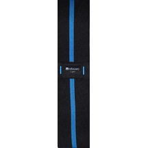 Rebuwo Light Squat Direnç Bandı 31x8 Cm Kaymaz Fitness Egzersiz Lastiği Siyah & Mavi Siyah-mavi