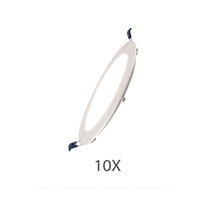 6w Led Panel Beyaz 6500k 50.000 Saat Kullanım Ömrü 10 Adet - 924569679 Diğer