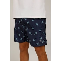 Lumberjack Renato Swim Short Lacivert Erkek Deniz Şortu 19ct485 101360435 001