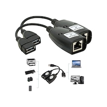Usb To Rj45 Uzatma Extender Kablo Güçlendirici 45 Metre Uzatici
