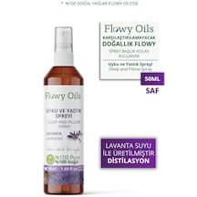 Flowy Oils Uyku ve Yastık Spreyi Doğal Lavanta 50 ML