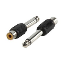 Mono Çevirici - 6.3 Mm Erkek - Rca Dişi - Plastik