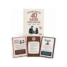 Çocuklar İçin 40 Hadis Ezber Kartları - Aıaı-898116