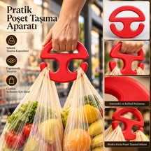 Ergonomik Çoklu Poşet Taşıma Aparatı Market Ve Pazar Poşeti Tutacağı