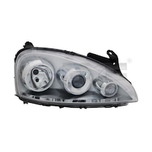 Opel Corsa C Sağ Mercekli Far Sinyal Duylu ve Far Ayar Motorlu Ty