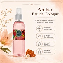 Eyüp Sabri Tuncer Amber Kolonyasi Silindir Pet Şişe Sprey 150 Ml
