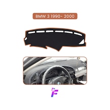 Bmw E36 1990-2000 Uyumlu Ön Göğüs Örtüsü Yansıma Önleyici Kolay Montaj Oto Aksesuar Ta4 Kahverengi