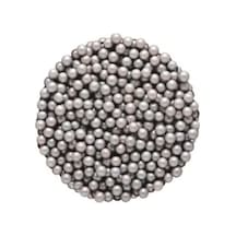 Dr. Gusto Gri Draje Boncuk Gümüş 4 MM 45 G