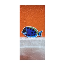 Balık Desenli Derece Termometre Blue Tang
