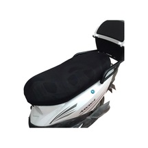 Piaggio Mp3 250 Delikli Motosiklet Sele Kılıfı Fileli Siyah