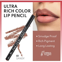 Ultra Rich Color Lip Pencil Dudak Kalemi 01 Sandy Çok Renkli
