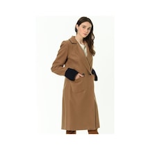 Z6640 Dewberry Bayan Palto-Camel