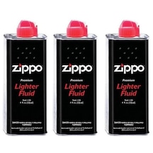 Zippo Premium Çakmak Benzini 3 x 125 ML