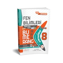 Günay Yayınları Güncel 8. Sınıf Fen Bilimleri Bumerang Etkinlikli Kitap Konu Anlatımlı Soru Bankası