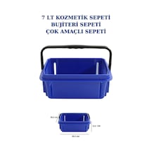 1 adet 7 Litre Kozmetik Sepeti Bijuteri Sepeti Kırtasiye Sepeti M