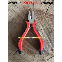Taha Mini Pense Elektronikçi Pense Yaylı Mini Pense 120Mm