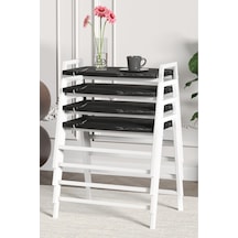 Beyaz - Siyah Mermer