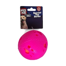 Playfull Öten Pati Desenli Plastik Top Köpek Oyuncağı 7.5 Cm