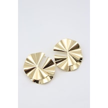 Çelik Küpe 14 K-17236 40mm Çok Renkli
