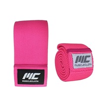 Musclecloth Loop Band + Active Loop Band Direnç Bandı Seti Pembe Orta