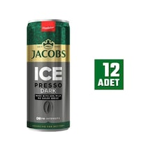 Jacobs Icepresso Dark 250 Ml 12 Adet Granül