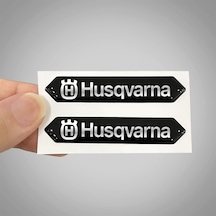 husqvarna 3D Arma Sticker Yapıştırma 2 Adet