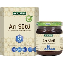 Aksuvital Arı Sütü Bal Polen Karışımı Süper Doz