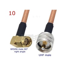 Agoodshop Type10-1pcs Tarzı 80cm Rg316 Pl259 So239 Pl-259 So-239 Uhf Sma Erkek Dişi Uzatma Konnektör