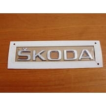 Skoda Krom Bagaj Yazısı 3m 3d Abs Skoda Forman