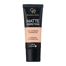 Matte Perfection Foundation - Cool 02 - Yoğun Kapatıcı Mat Fondöten 00