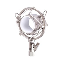Lastvoice Shm-02 Pro Stüdyo Mikrofon Gri Shock Mount Metal