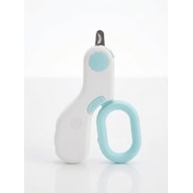 Busstier Led Işıklı Kedi Köpek Tırnak Makası Mini Evcil Hayvan Tırnak Kesici Güvenli Hassas Kesim Led Aydınlatmalı Ergonomik Kaymaz Tasarım Sessiz Kullanım Küçük Hayvanlar Mavi