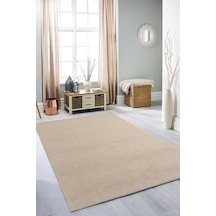 Rölyef Halı Yolluk Vizon Kaymaz Taban Makinada Yıkanabilir Salon, Mutfak & Koridor Vizon