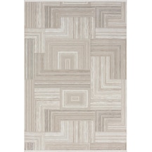Çam Halı Gusto 902 Bej Seyran Halı Modern Desen Makine Halısı