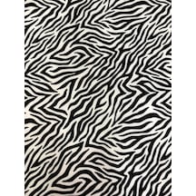 Enesar Home Zebra Desen Dijital Baski Döşemelik Kumaş 100 x 140 cm