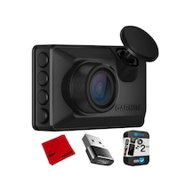 Garmin Araç Kamerası X110 Kompakt 1080p Hd, 2 Yr Cps Gelişmiş Koruma Paketi İle 140 Derecelik Görüş Alanı Paketi, Deco Gear Mikrofiber Temizlik Bezi...-123106