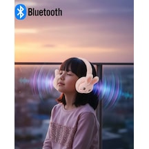 Tavşan Kulaklı Şarjlı Bluetooth Kulaklık Düşük Gecikmeli Kablosuz Ses 00