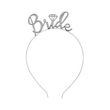 Benim Marifetlerim Gümüş Pırlantalı Bride Metal Taç