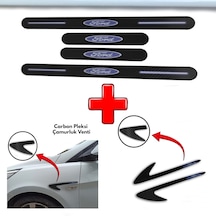 Ford Focus 5 Uyumlu Carbon Kapı Eşiği + Carbon Çamurluk Venti (552313605)