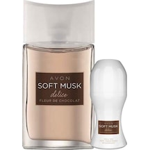Avon Soft Musk Delice Kadın Parfüm EDT 50 ML ve Roll-on 2'li Set