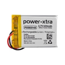 Power-xtra Px503143 - 3.7v 600 Mah Li-polymer Pil - Devreli