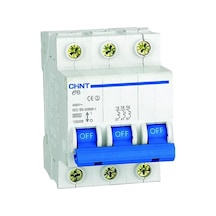 Chint Trifaze 3X32A B Tipi Otomatik Sigorta 4.5Ka 186517