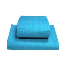 Alla Turca Ranforce Tek Kişilik Çarşaf Seti-turkuaz