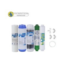 Purefer Açık Kasa Çift Karbonlu Sertifikalı 5li Mebransız Alkalili